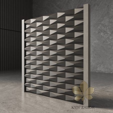 Бетонна огорожа ромб