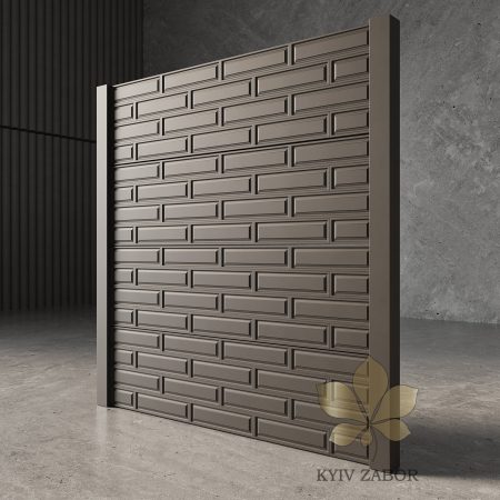 Бетонна огорожа Шоколадка